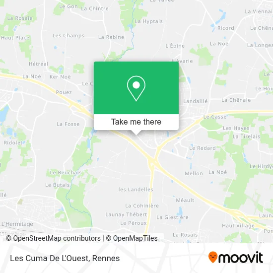 Les Cuma De L'Ouest map