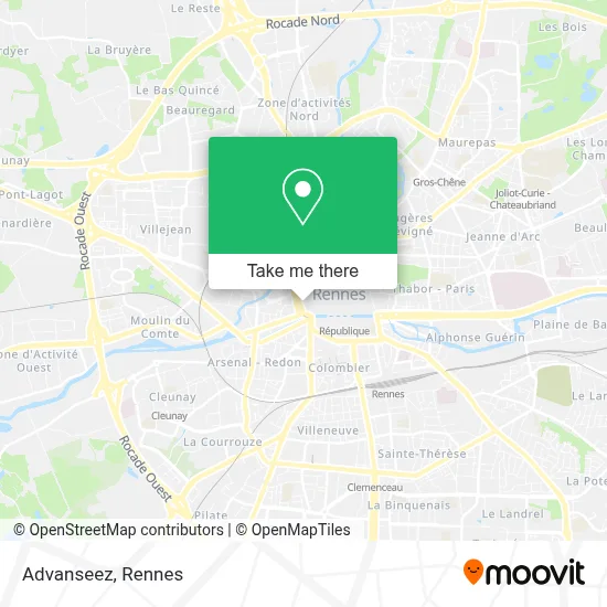 Advanseez map