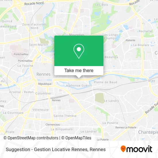 Suggestion - Gestion Locative Rennes map