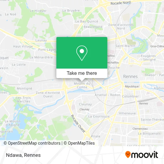 Mapa Ndawa