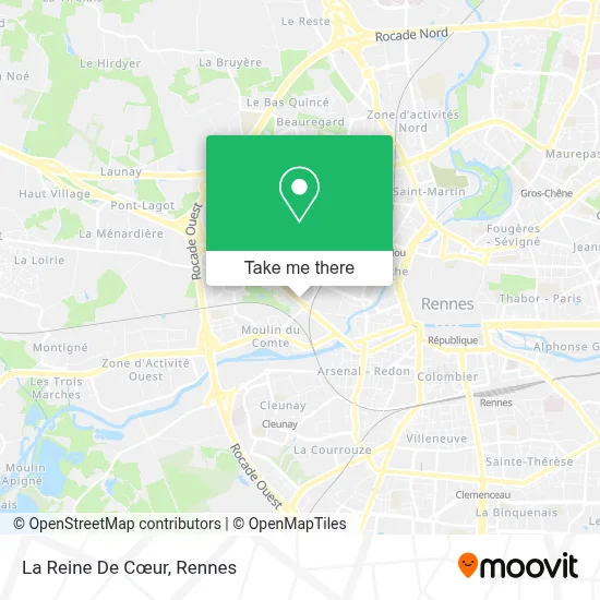 La Reine De Cœur map