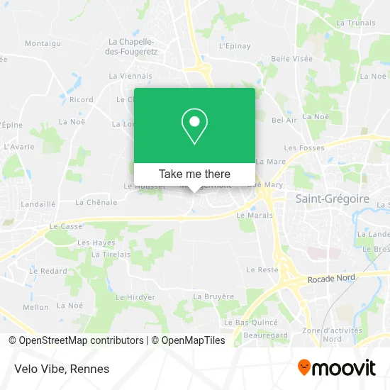 Velo Vibe map