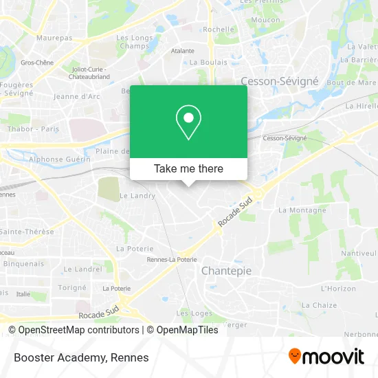 Booster Academy map