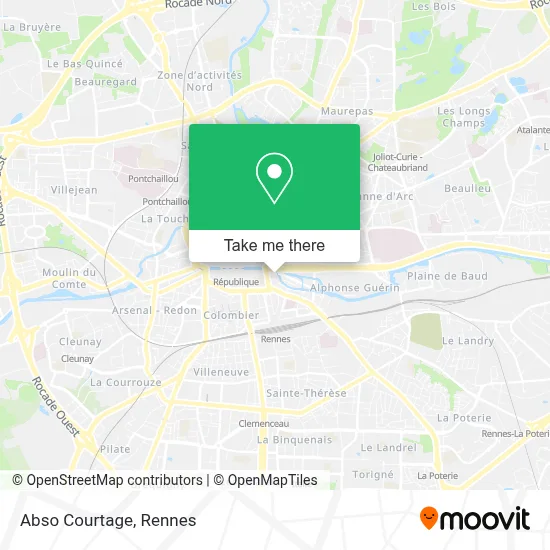 Abso Courtage map