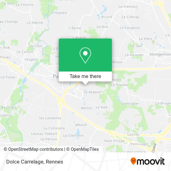 Dolce Carrelage map