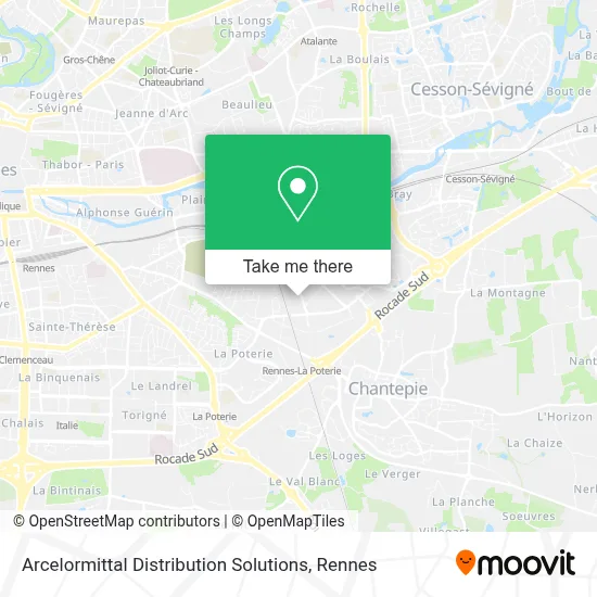 Arcelormittal Distribution Solutions map