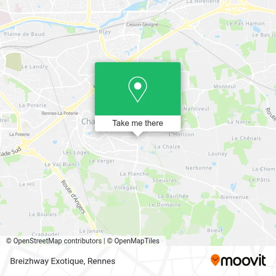Breizhway Exotique map