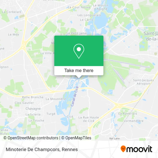 Minoterie De Champcors map