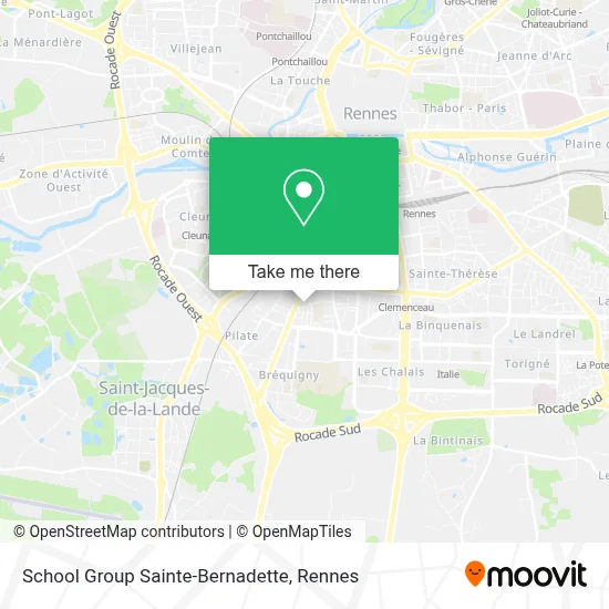 School Group Sainte-Bernadette map