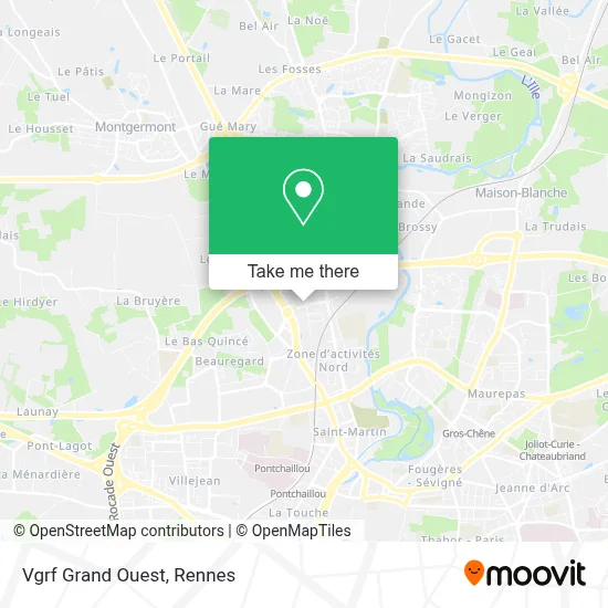 Vgrf Grand Ouest map