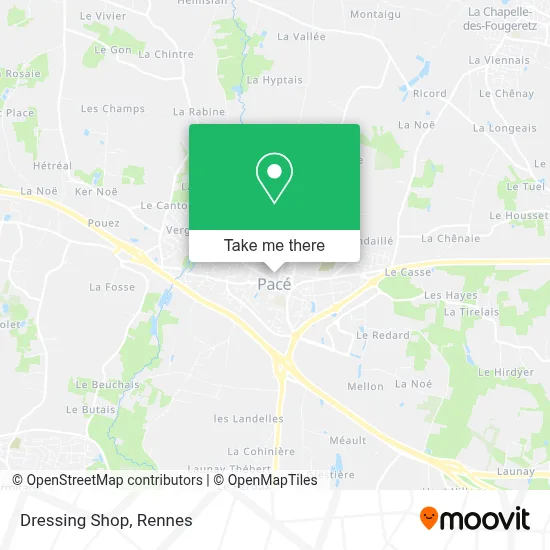 Dressing Shop map