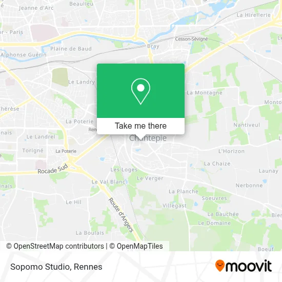 Sopomo Studio map