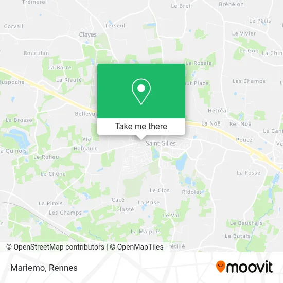 Mariemo map