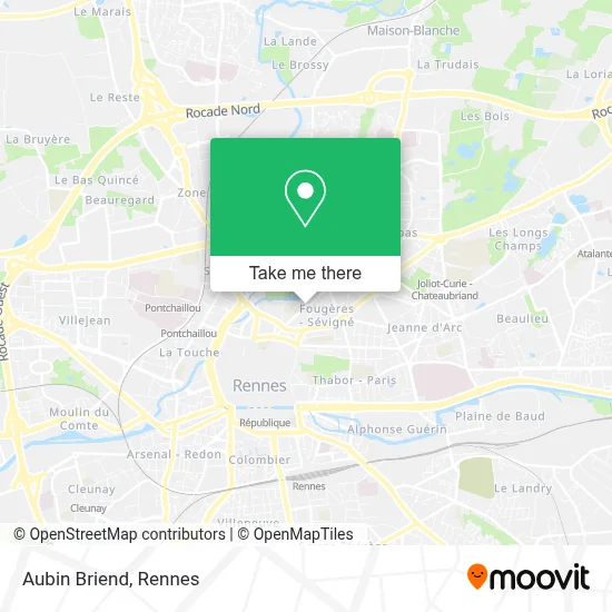 Aubin Briend map