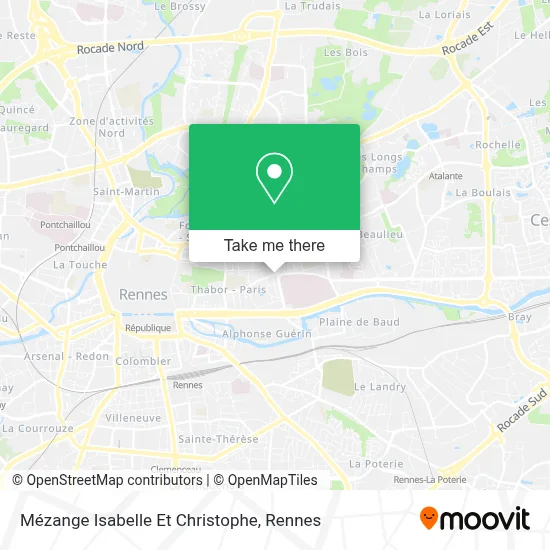 Mézange Isabelle Et Christophe map