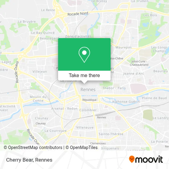 Cherry Bear map