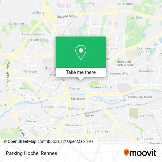 Parking Hoche map