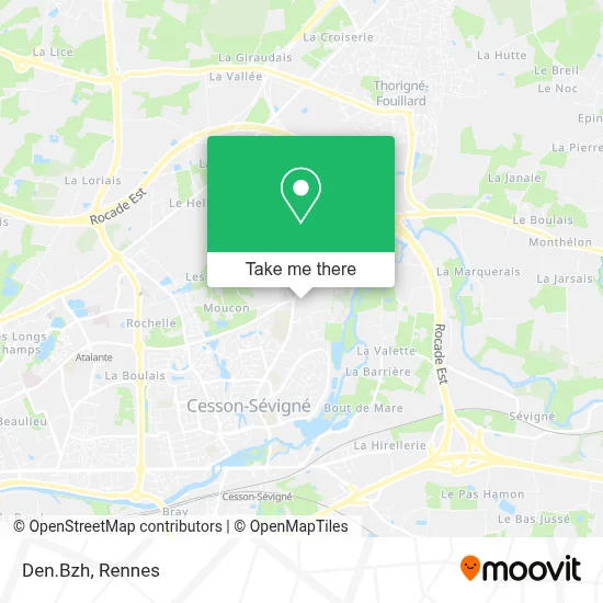 Den.Bzh map
