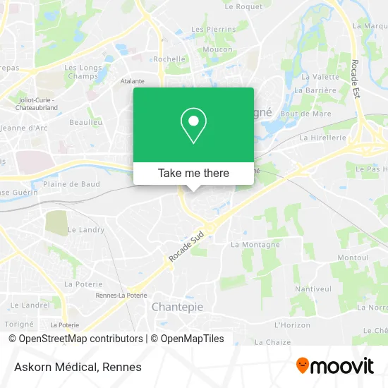 Askorn Médical map