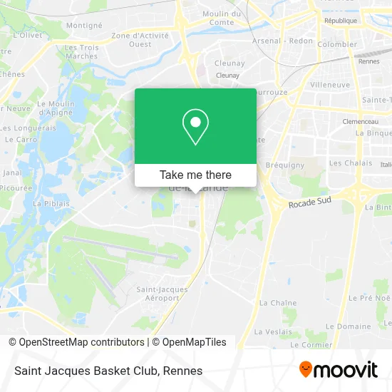 Saint Jacques Basket Club map