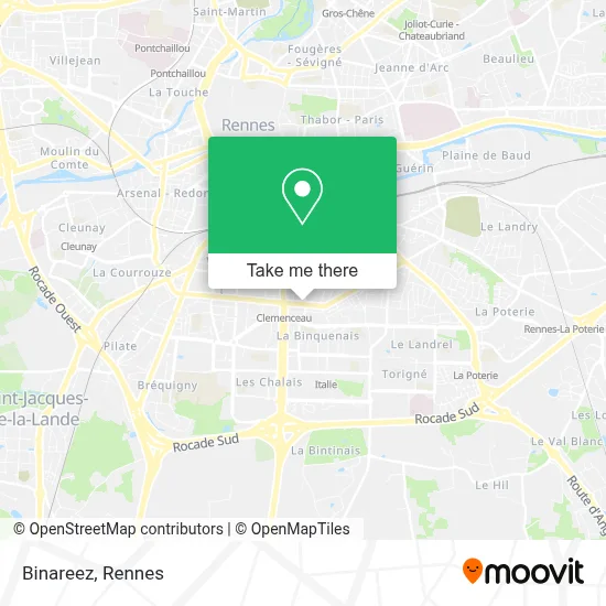 Binareez map