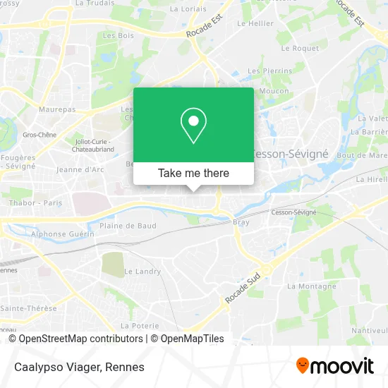 Mapa Caalypso Viager