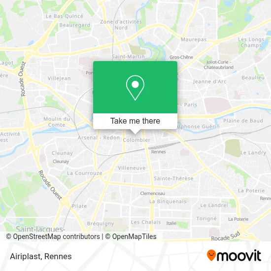 Airiplast map