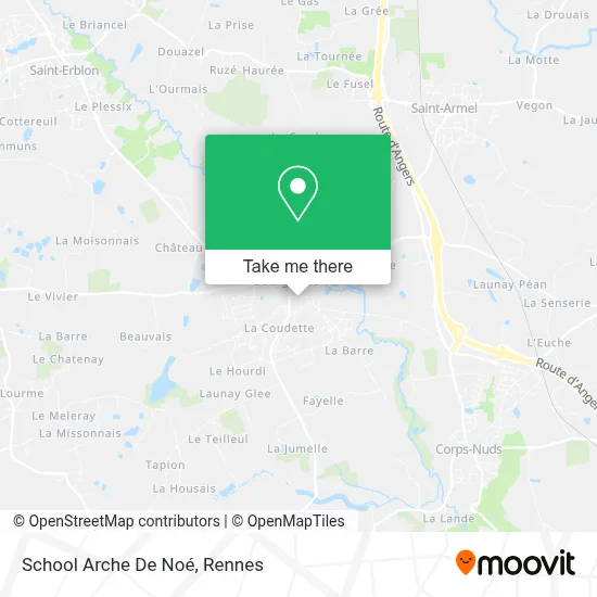 School Arche De Noé map
