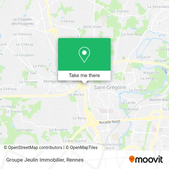 Groupe Jeulin Immobilier map