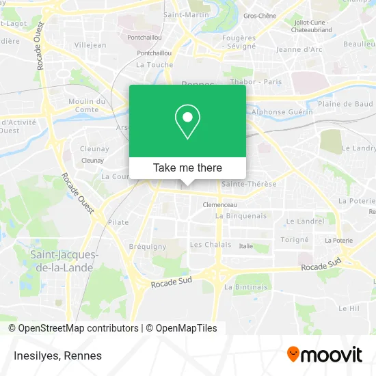 Inesilyes map