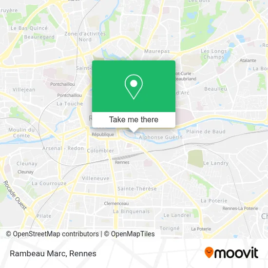 Rambeau Marc map