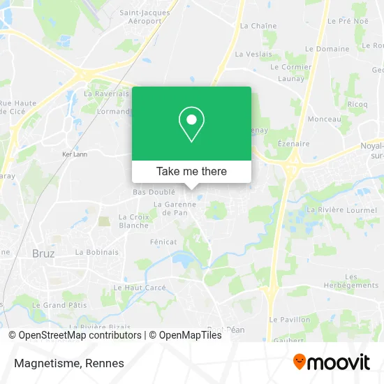 Magnetisme map