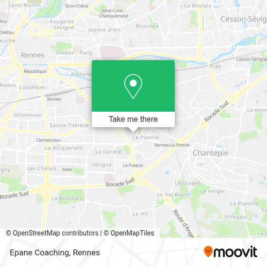 Epane Coaching map