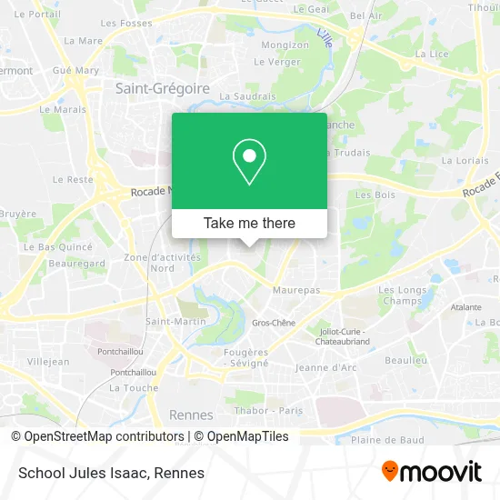 School Jules Isaac map