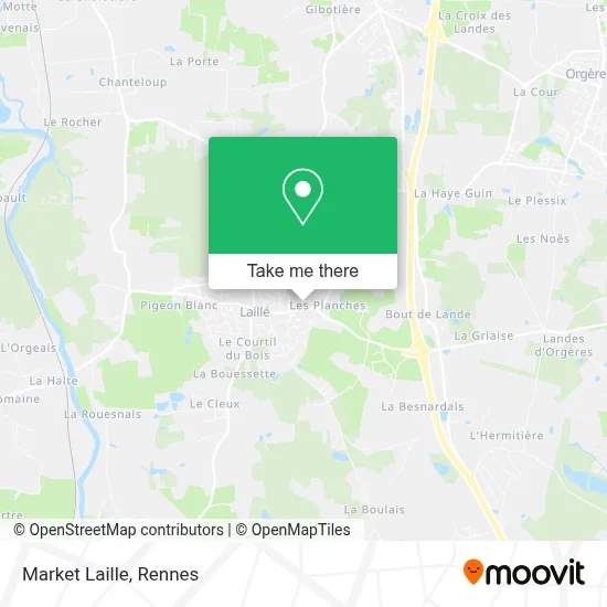 Market Laille map
