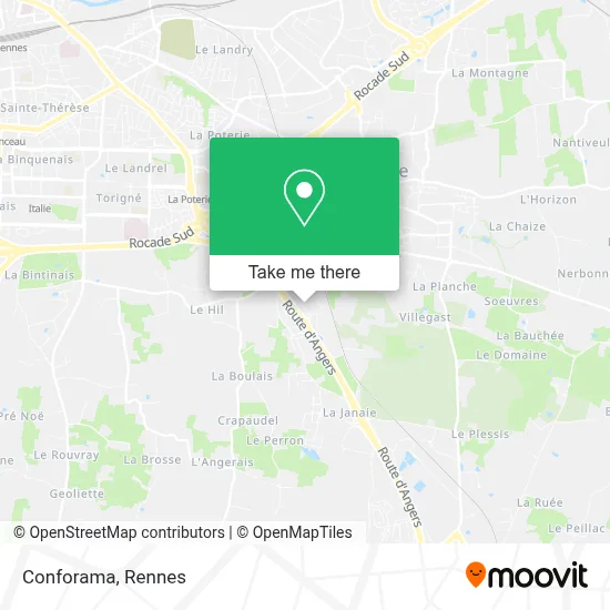 Conforama map