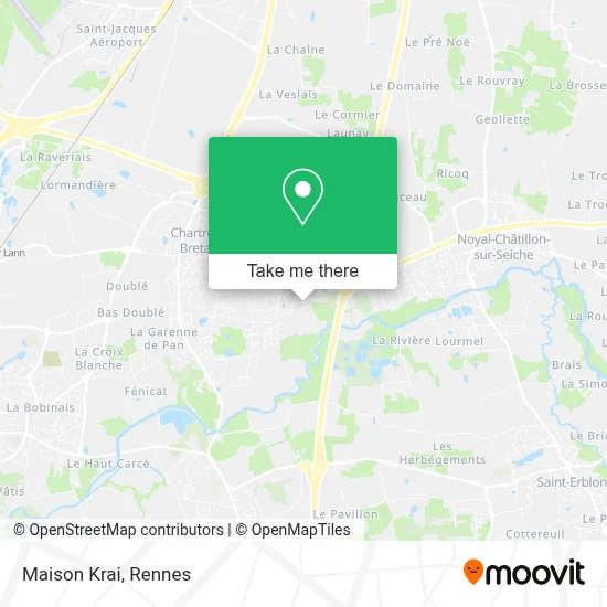 Maison Krai map