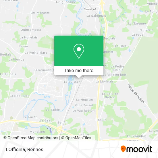 L'Officina map