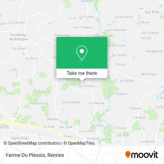 Ferme Du Plessis map