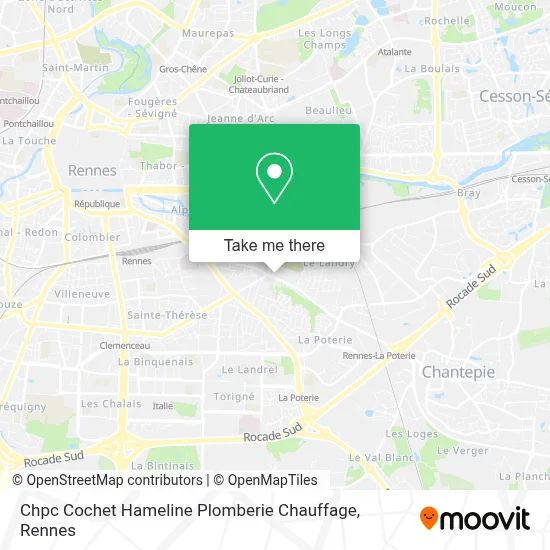 Chpc Cochet Hameline Plomberie Chauffage map