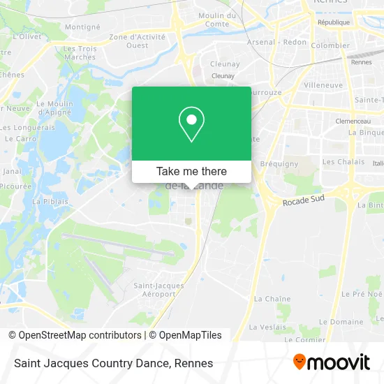 Saint Jacques Country Dance map