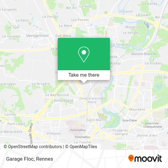 Garage Floc map