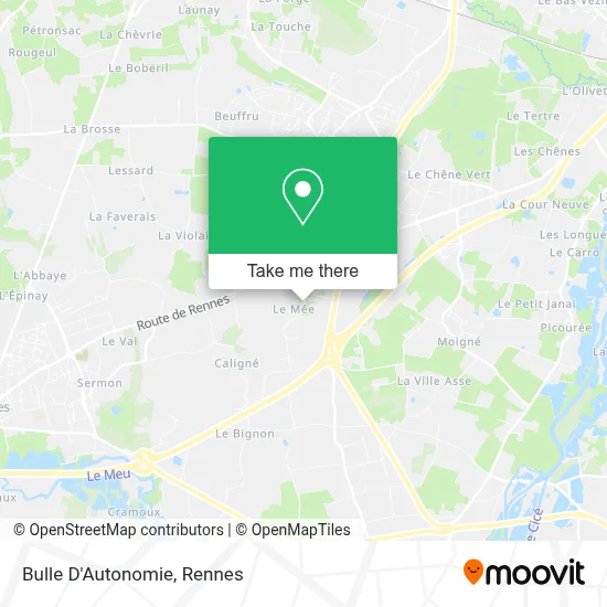 Bulle D'Autonomie map