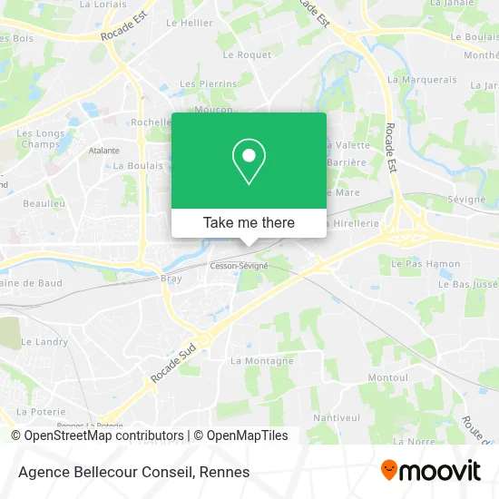 Agence Bellecour Conseil map