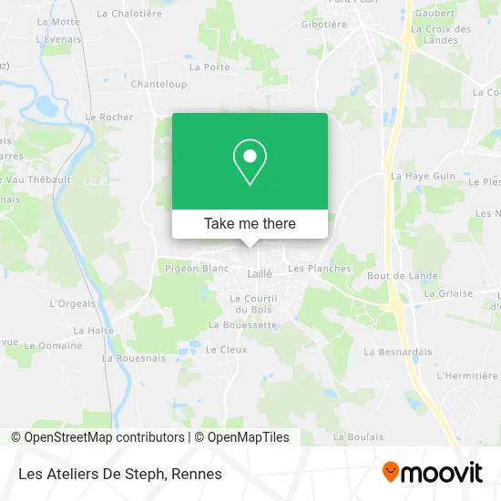 Les Ateliers De Steph map