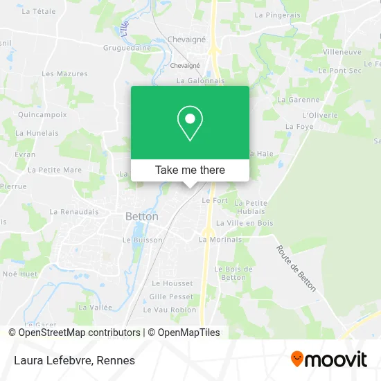 Laura Lefebvre map