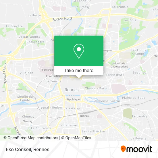 Eko Conseil map