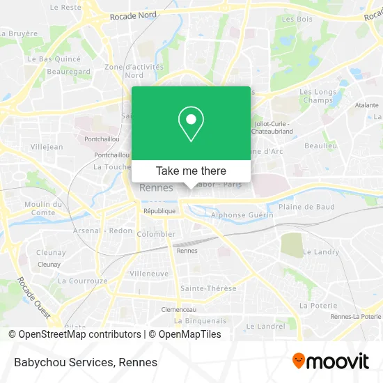 Babychou Services map