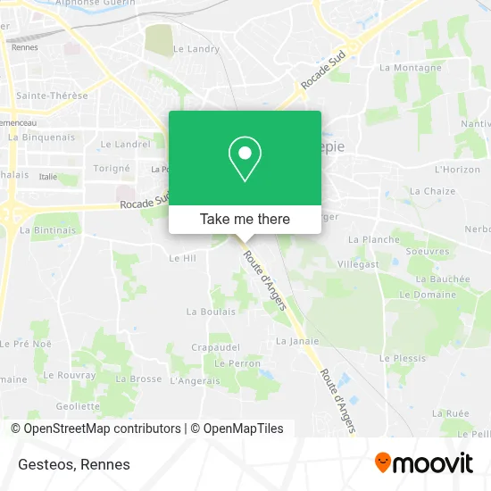 Gesteos map