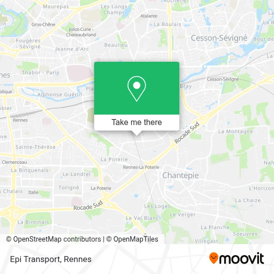 Epi Transport map